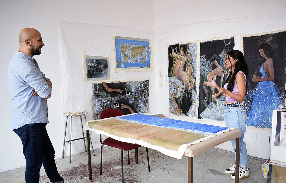 Lecture LESS ART OBJECTS, MORE ARTISTIC ACTION by Khaled Barakeh