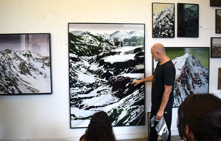 Studio Visit to Sven Drühl