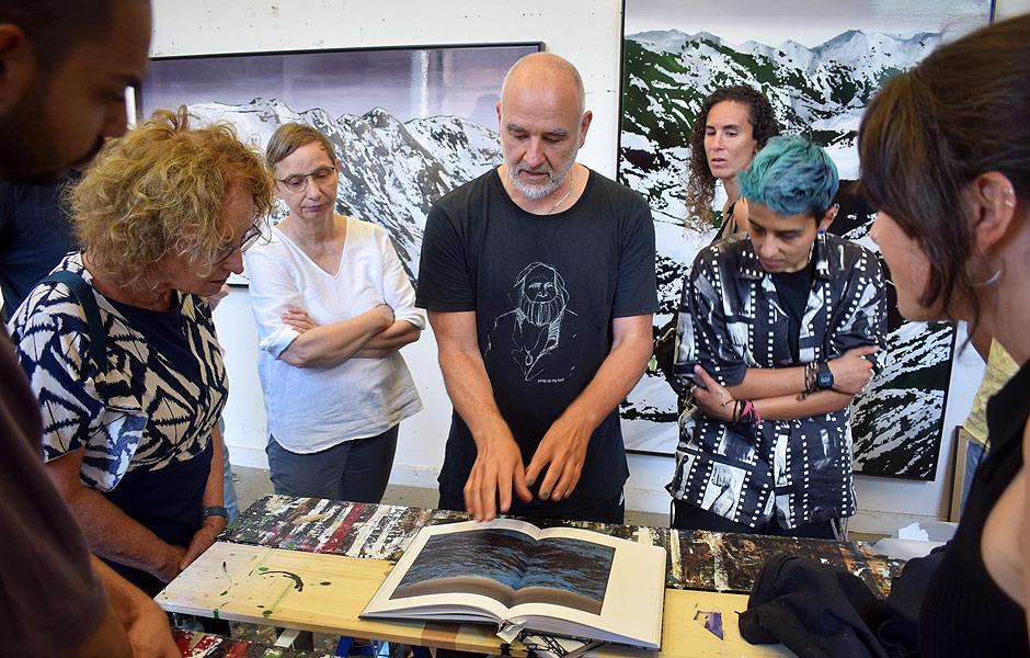 Studio Visit to Sven Drühl