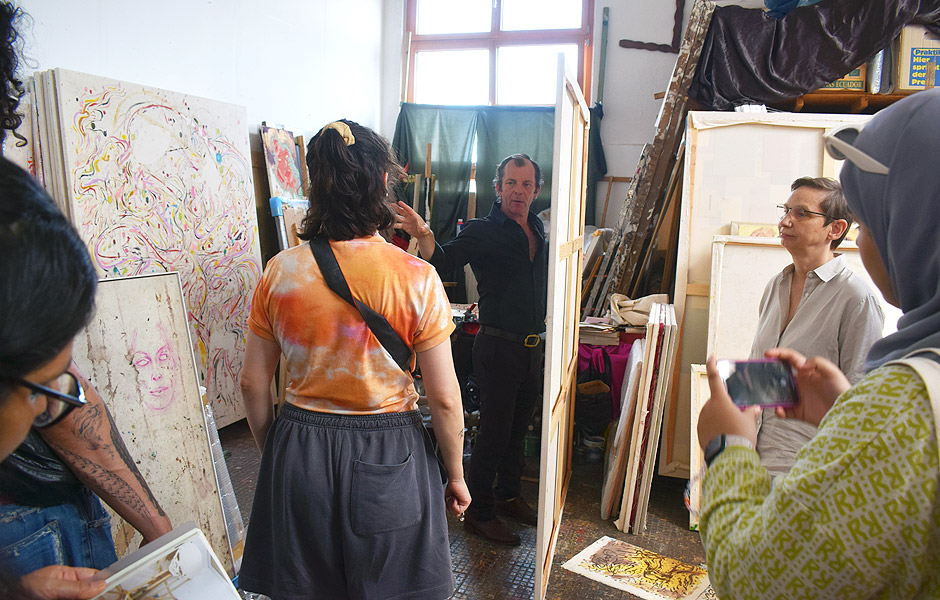 Studio Visit to Ben Cottrell