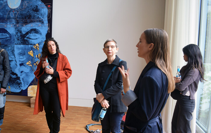 Visit to Zohra Opoku at SUITE BERLIN & MARIANE IBRAHIM