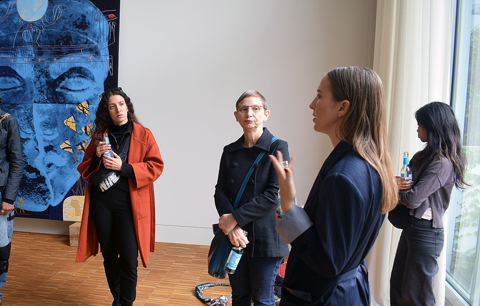 Visit to Zohra Opoku at SUITE BERLIN & MARIANE IBRAHIM