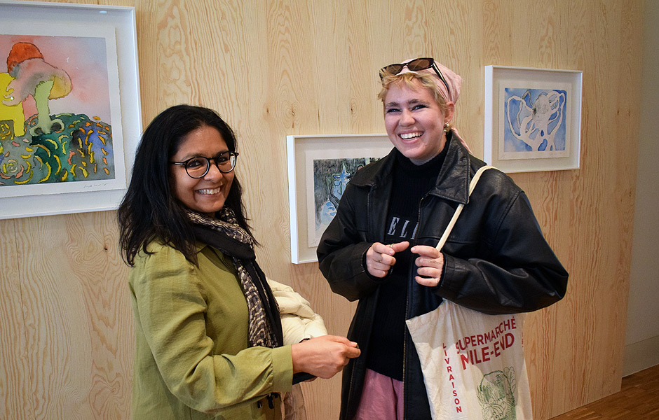 Visit to Zohra Opoku at SUITE BERLIN & MARIANE IBRAHIM